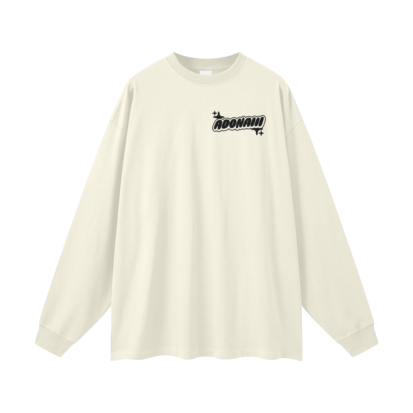 Adonaiii Brand Tee Long Sleeve (Light Colors)